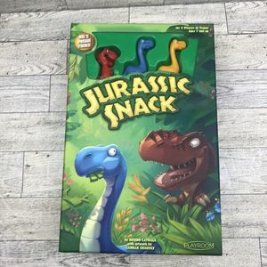 Jurassic Snack Playroom Dinosaur Board Game for Ages 7+ 2 Players